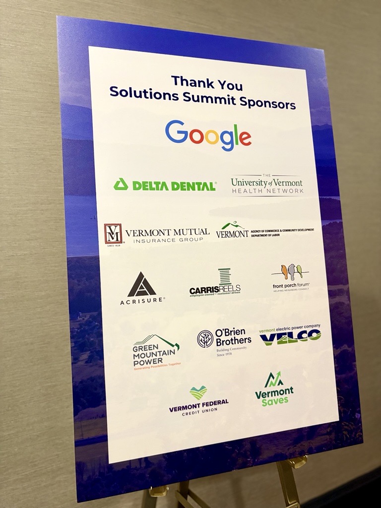 2025 Solutions Summit thank you sponsors
