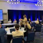 Kelly Krayewsky speaking at policy ruondtable