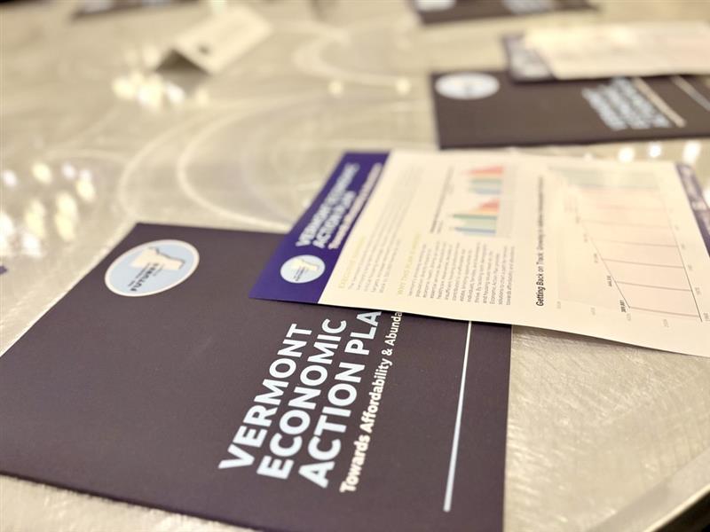 Vermont Economic Action Plan at the 2025 Vermont Solutions Summit